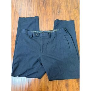Lauren Ralph Lauren Dress Pants Mens 34x30 Grey Flat Front Straight Fit